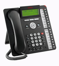 IP-телефон AVAYA 1616 (черный) IP PHONE AVAYA 1616 BLK (с БП)